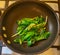 Wilted Spinach on a pan