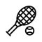 Wimbledon line vector icon