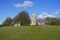 Wimpole`s Folly in the spring sunshine