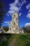 Wimpole`s Folly in the spring sunshine
