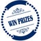 WIN PRIZES blue seal.