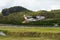 Winair plane takes of at Remy de Haenen Airport also known as Saint Barthelemy Airport