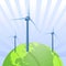 Wind energy saving the earth