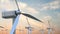 Wind energy turbines are one of the cleanest, renewable electric energy source