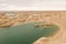 Wind erosion terrain landscape, yardang landform