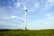 Wind farm on countryside