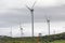 Wind Farm on the Hawaiian Countryside