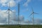 Wind farm near Barbate on Andalucia, Spain