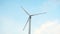 A wind farm, wind power technology and a wind turbine for electricity generation. Green power