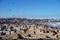 Wind festival at Bondi beach, Sydney, Australia on 10 September 2017. Colorful kites in the sky as famous event at Bondi beach, Sy