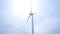 Wind generator. Wind turbine generating wind power