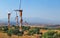 Wind generators in the Golan Heights Israel