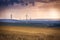 Wind generators near Alzey, Pfalz, Germany