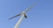 Wind mill against sky 4k