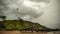 Wind Mills on a plateau right adjacent to Devgad Beach and Arabian Sea