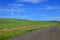 Wind mills on rolling hills