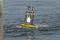 Wind monitoring buoy under tow