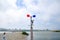 Wind pointer on beach of Novorossiysk Aleksino