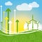 Wind Power Indicates Renewable Resource And Environment