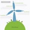 Wind power infographics