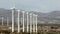 Wind powered generators near Palm Springs, CA