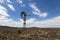 Wind pump in arid Karoo veld