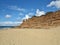 Wind and sea eroded coast of Sardinia, Italy