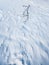 Wind snow pattern background