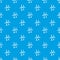 Wind station pattern vector seamless blue