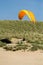 Wind surfing across the dunes