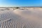 Wind texture on sand dune