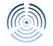 Wind turbine logo, wind energy symbol, air conditioning icon