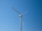 A wind turbine near Workington on the Solway Coast, Cumbria, UK