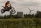 Wind turbine and a rider