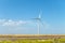 Wind turbine in rural Midwest
