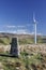 Wind turbine with trig point