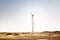 Wind turbines in the desert in Rajasthan