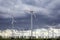 Wind Turbines at the field, Brandenburg