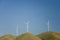 Wind Turbines On The Hills, Hatay, Turkey