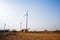 Wind turbines, Jaisalmer, Rajasthan, India