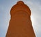 Windcatcher towers is a traditional Persian architectural element to create natural ventilation in buildings, old city Yazd Iran