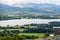 Windermere Lake and Orrest Head. English Lake District National