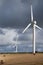 Windfarms in fields in England