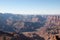 Winding Colorado River in Grand Canyon, from the Desert View watchtower, Arizona