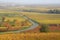 Winding country road, German Wine Road.