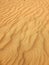 Winding desert sands as symmetrical lines