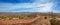 Winding dirt road in Four Peaks Wilderness