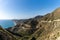 Winding mountain road on the Costa de Almeria in southern Spain