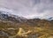 Winding Mountain Road in Muktinath Valley