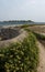 Winding pathway Locmariaquer, Brittany, France